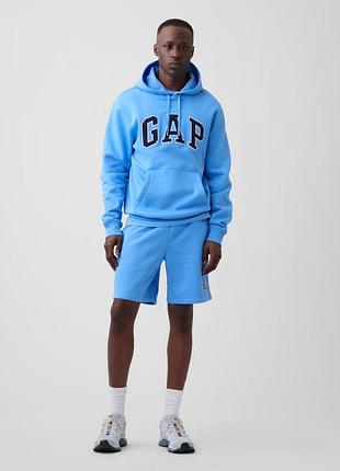 Худи на флисе gap с логотипом 3