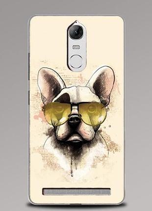Оригинальный бампер для lenovo a7020 / vibe k5 note с картинкой собака