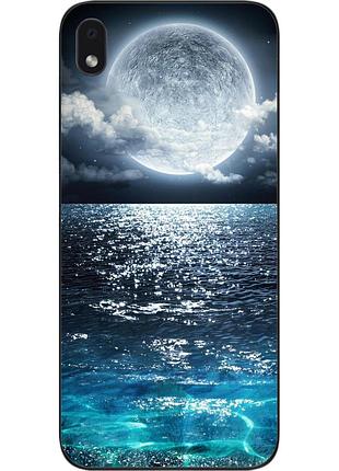 Чохол силіконовий для samsung galaxy a01 core a013f з картинкою місяць