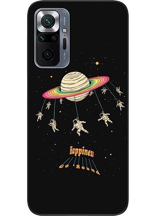 Силіконовий чохол бампер для xiaomi redmi note 10 pro з картинкою карусель