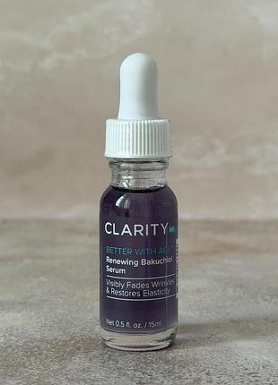 Уцінка. clarity — be better with age™ renewing bakuchiol serum — відновлювальна сироватка з бакучіолом