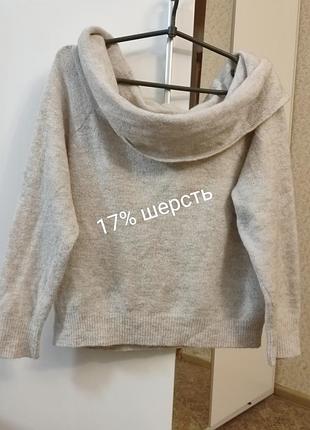 Теплий светр шерсть р.м