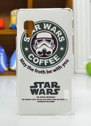 Эксклюзивный чехол для lg l5 ii dual e455 с принтом star wars