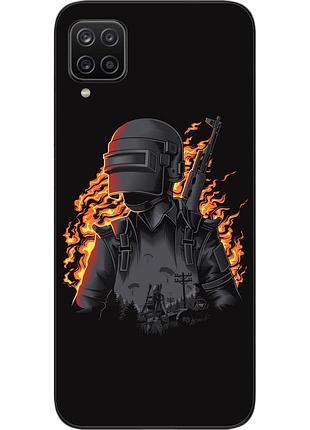 Оригинальный чехол для samsung a12 galaxy a125f с картинкой pubg