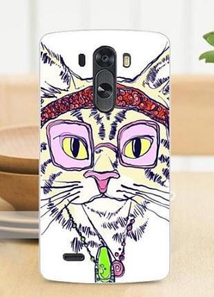Чехол-накладка для lg g3 optimus d855 d857 с рисунком девочка 10