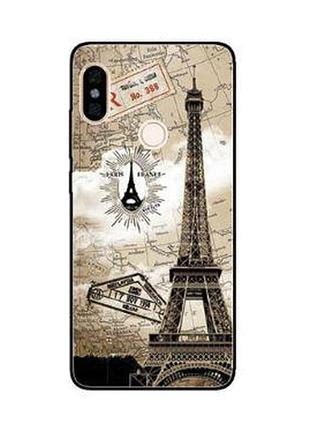 Оригинальный tpu чехол бампер с картинкой для xiaomi redmi note 5 башня винтаж