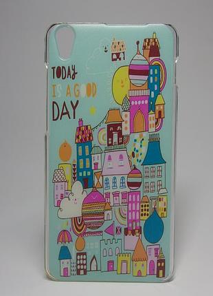 Чехол на lenovo s850 панель накладка today is a good day