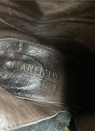 Шкіряні ботильйони manfield оригінал,ідеальний 6