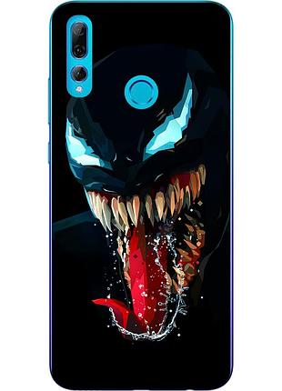Силиконовый чехол с рисунком для huawei p smart plus 2019 веном