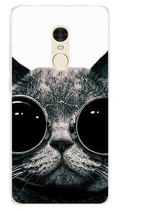 Эксклюзивный бампер для xiaomi redmi note 4 с рисунком ромашки 8