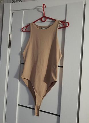Боді zara бежевий