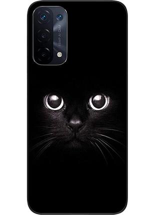 Силиконовый чехол epik для oppo a54 5g с картинкой мордочка