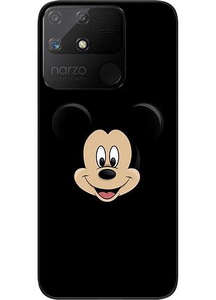 Силіконовий чохол epik для realme narzo 50a з картинкою мікі
