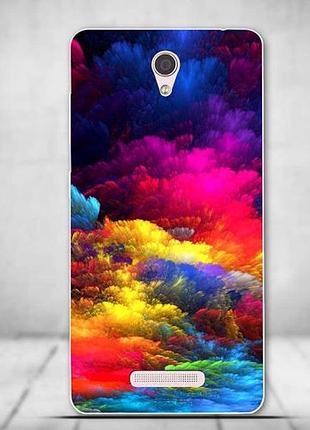Оригінальний чохол накладка для lenovo a5000 з картинкою казкове небо