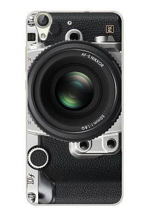 Силиконовый чехол для huawei y6 ii с картинкой фотоаппарат