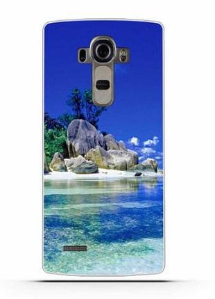 Яркие оригинальные чехлы для lg g4 h818 с картинкой остров