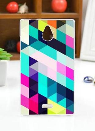 Оригінальний чохол для nokia x2 dual з малюнком вежа 5