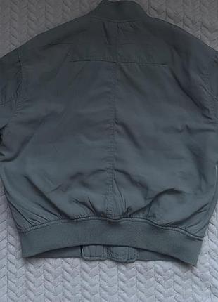 Бомбер h&m зелений 2
