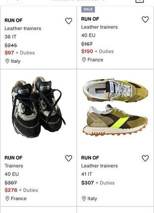 Кроссовки run of 4