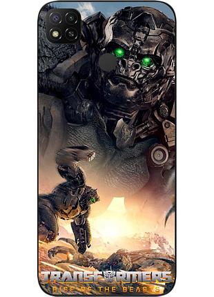 Силіконовий чохол epik для xiaomi redmi 9c з картинкою ейплінк трансформери звердози
