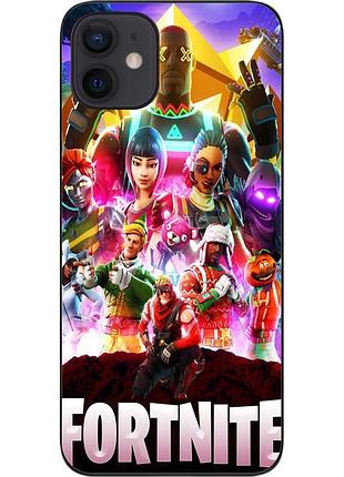 Силиконовый чехол для iphone 12 с картинкой игра фортнайт