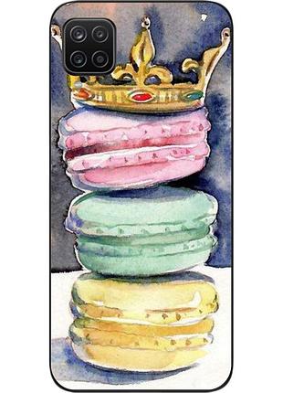 Оригинальный чехол для samsung a12 galaxy a125f с картинкой пирожное