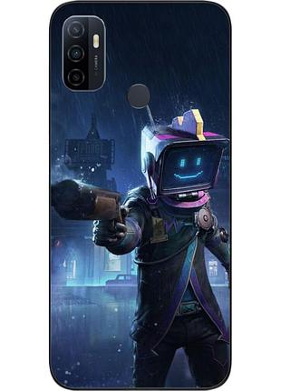 Силіконовий чохол для oppo a53 з картинкою pubg mobile