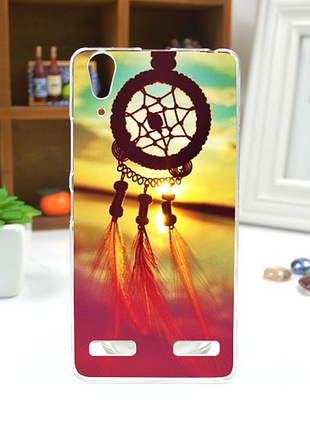 Силіконовий чохол для lenovo a6010 з картинкою - ловець снів