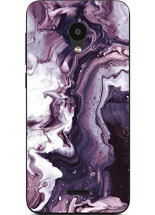 Силіконовий чохол з малюнком для meizu c9 марбл
