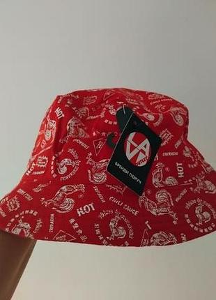 Панама унісекс. червона