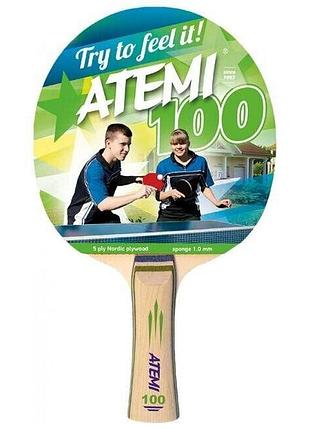 Ракетка для настільного тенісу atemi 100