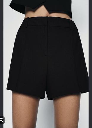 Шорти zara xs чорні