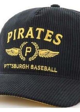 Кепка mvp 47 brand pittsburgh pirates sky high черный уни one size