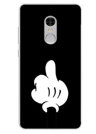 Яскраві оригінальні чохли з картинками для xiaomi redmi note 4 рука