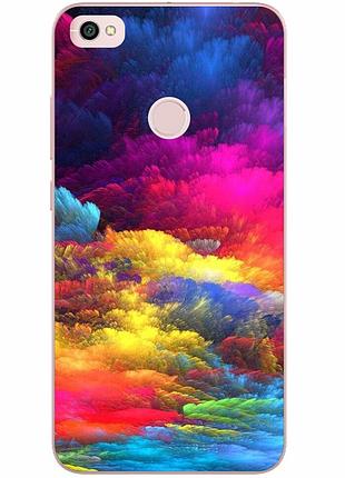 Силіконовий чохол з малюнком для xiaomi redmi note 5a prime барвисте небо