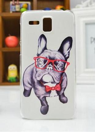 Чехол с картинкой (силикон) для lenovo a8 a806 a808t дог