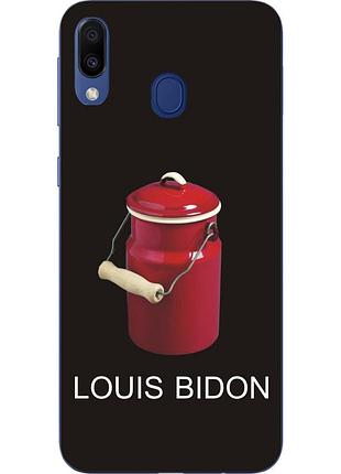 Антибрендовый силиконовый чехол для samsung galaxy a30 2019 a305f с картинкой louis bidon
