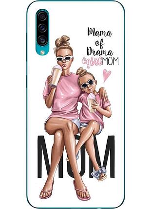 Бампер силіконовий чохол для samsung a30s galaxy a307f з картинкою мама