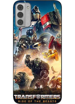 Силиконовый чехол epik для nokia g42 с картинкой трансформеры