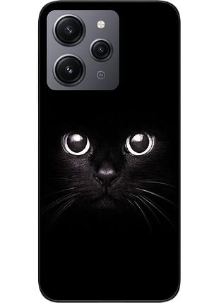 Силіконовий чохол для xiaomi redmi 12 з картинкою мордочка
