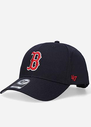 Кепка 47 brand boston red sox raised basic темно-синій уні osfa