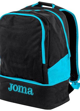 Рюкзак joma estadio iii черно-синий уни 46х32х20см (400234.116)