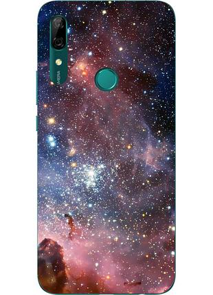 Чохол силіконовий для huawei p smart z з картинкою космос