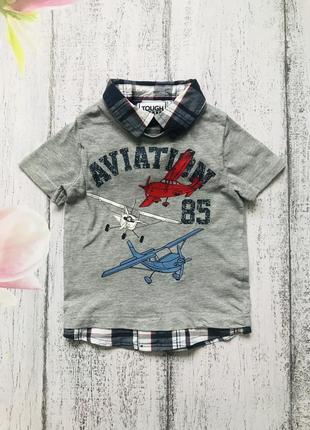 Крута футболка, теніска літак ✈️ c&a 3роки
