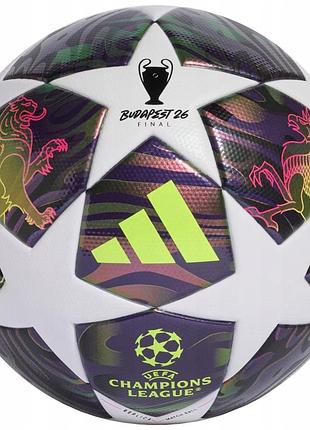 Футбольний м'яч adidas ucl league 2026 budapest jx9095, розмір №5