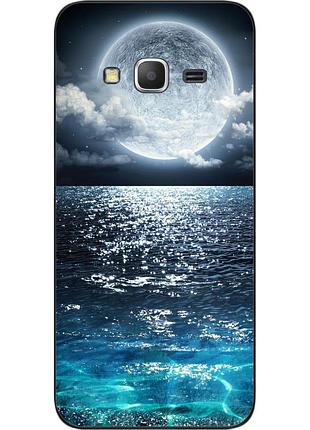 Чохол силіконовий для samsung galaxy j2 prime g532 з картинкою місяць