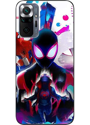 Силіконовий чохол epik для xiaomi redmi note 10 pro з картинкою марвел людина павук