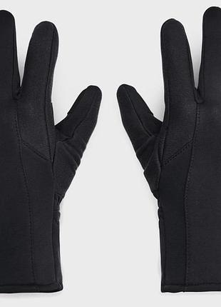 Рукавички under armour storm fleece gloves чорний жін md