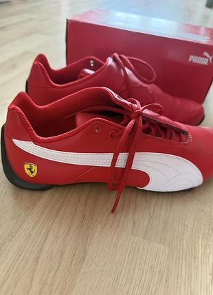 Шкіряні кросівки puma ferrari future cat (оригінал) з коробкою