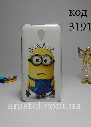 Чехол на lenovo a319 панель накладка миньон
